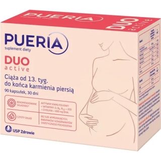 PUERIA Duo Active, 90 kapsułek - zdjęcie poglądowe #1