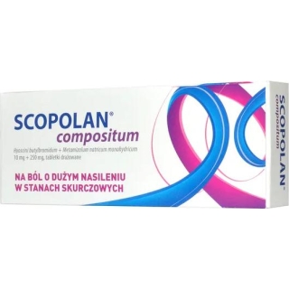 SCOPOLAN Compositum,10 tabletek - zdjęcie poglądowe #1