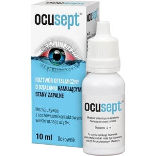 OCUSEPT Krople do oczu, 10 ml - zdjęcie poglądowe #1