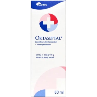 OKTASEPTAL (0,10 g+2,00 g)/100 g, aerozol na skórę, 60 ml - zdjęcie poglądowe #1