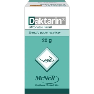 DAKTARIN puder leczniczy 20 mg/g, 20 g - zdjęcie poglądowe #1