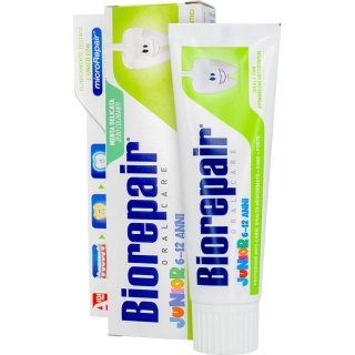 BIOREPAIR Junior Pasta do mycia zębów 6-12, 75 ml - zdjęcie poglądowe #1