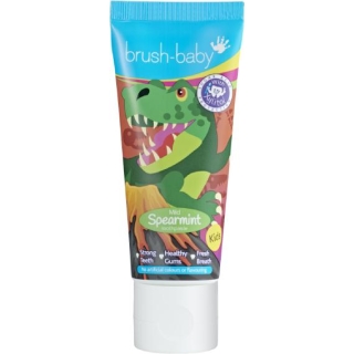 BRUSH-BABY Pasta do mycia zębów 3+ miętowa, 50 ml - zdjęcie poglądowe #1