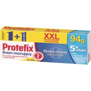 PROTEFIX Ekstra Mocny Krem mocujący XXL, 94 g - zdjęcie poglądowe #1