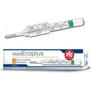 PIC Vedoeco Plus Termometr szklany bezrtęciowy - zdjęcie poglądowe #1