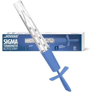 NOVAMA Sigma termometr bezrtęciowy w etui, 1 sztuka - zdjęcie poglądowe #1