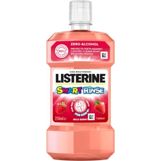 LISTERINE Smart Rinse Berry płyn do płukania jamy ustnej dla dzieci, 500 ml - zdjęcie poglądowe #1