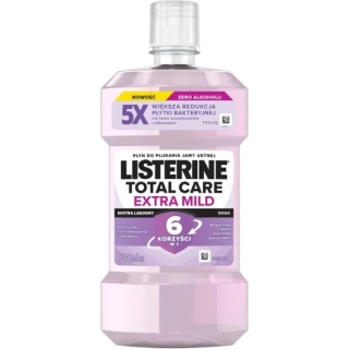 LISTERINE Total Care Extra Łagodny płyn do płukania jamy ustnej, 500 ml - zdjęcie poglądowe #1