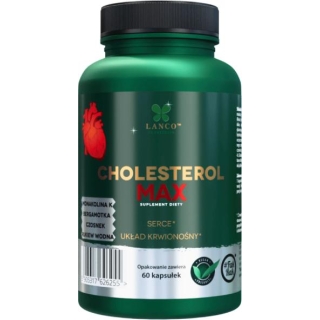 LANCO NUTRITIONS CHOLESTEROL Max, 60 kapsułek - zdjęcie poglądowe #1