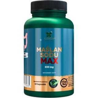 LANCO NUTRITIONS MAŚLAN Sodu Max, 60 kapsułek - zdjęcie poglądowe #1
