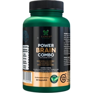 LANCO NUTRITIONS POWER Brain Combo, 60 kapsułek - zdjęcie poglądowe #1