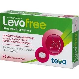 LEVOFREE, 60 mg, 20 tabl. - zdjęcie poglądowe #1