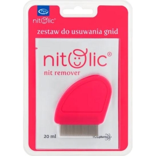 Pipi Nitolic Zestaw do usuwania gnid + grzebień - zdjęcie poglądowe #1
