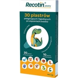 Recotin Plastry po ukąszeniach owadów łagodzące 30 plastrów - zdjęcie poglądowe #1