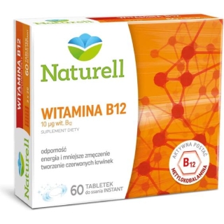 Naturell Witamina B12 60 tabl. do ssania - zdjęcie poglądowe #1