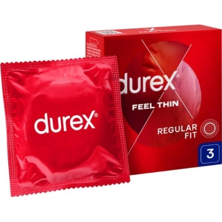 Durex Feel Thin Prezerwatywy 3 szt. - zdjęcie poglądowe #1