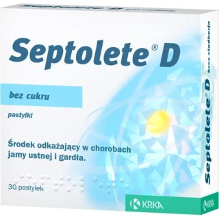 Septolete D, 1 mg, 30 pastyl. - zdjęcie poglądowe #1
