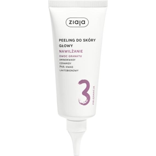 ZIAJA NAWILŻANIE Owoc Granatu Peeling do skóry głowy, 100ml - zdjęcie poglądowe #1