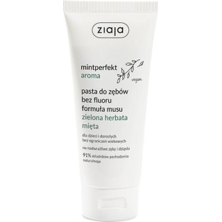 ZIAJA MINTPERFEKT Aroma Mus zielona herbata pasta do zębów, 100ml - zdjęcie poglądowe #1