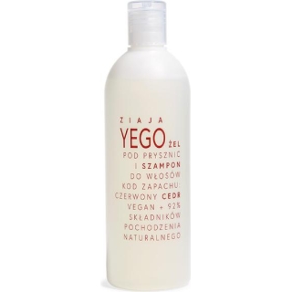 ZIAJA YEGO Żel-szampon pod prysznic czerwony pieprz, 400ml - zdjęcie poglądowe #1