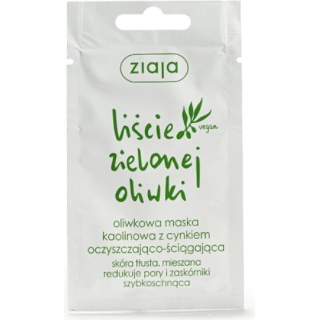 ZIAJA Liście oliwki maseczka kaolinowa, 7ml - zdjęcie poglądowe #1