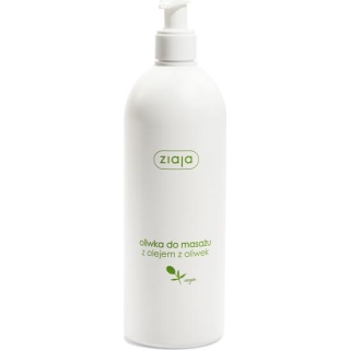 ZIAJA Oliwka do masażu naturalna z oliwą z oliwek, 500ml - zdjęcie poglądowe #1