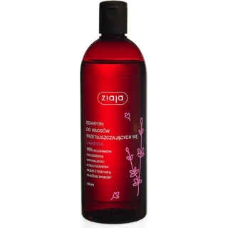 ZIAJA LAWENDOWY Szampon do mycia włosów przetłuszczających się, 500ml - zdjęcie poglądowe #1