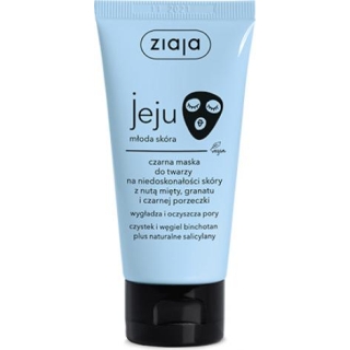 ZIAJA Jeju Młoda skóra maska do twarzy czarna, 50ml - zdjęcie poglądowe #1