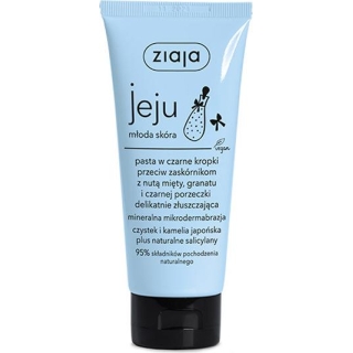 ZIAJA Jeju Młoda skóra pasta w czarne kropki, 75ml - zdjęcie poglądowe #1