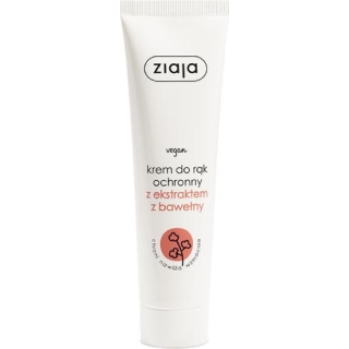 ZIAJA Krem do rąk ochronny z ekstraktem z bawełny, 100ml - zdjęcie poglądowe #1