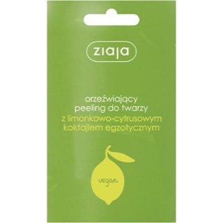Ziaja Peeling do twarzy limonkowo-cytrusowy, 7ml - zdjęcie poglądowe #1