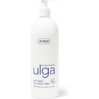 ZIAJA ULGA Żel myjący do twarzy i ciała, 400ml - zdjęcie poglądowe #1