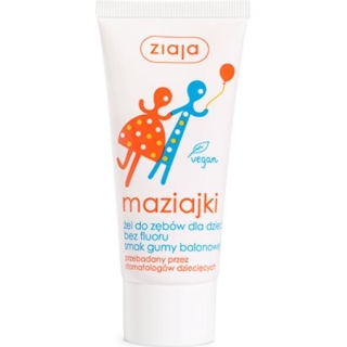 ZIAJA MAZIAJKI Żel do zębów dla dzieci guma balonowa, 50ml - zdjęcie poglądowe #1