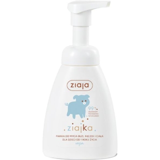 ZIAJA ZIAJKA Pianka do mycia buzi rączek, 250ml - zdjęcie poglądowe #1