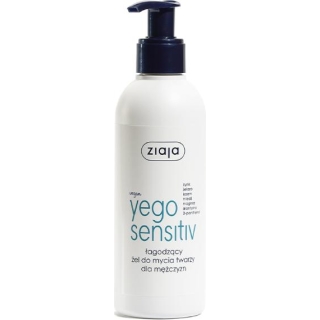 ZIAJA Yego Sensitiv Żel do mycia twarzy łagodzący, 200ml