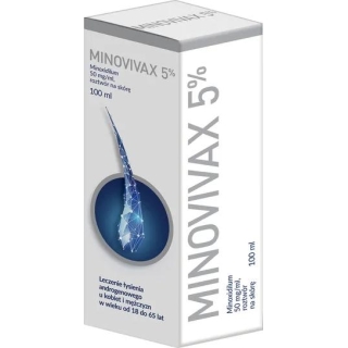 MINOVIVAX 5% roztwór na skórę 50mg/ml, 100ml - zdjęcie poglądowe #1