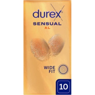 DUREX Sensual XL prezerwatywy, 10 sztuk - zdjęcie poglądowe #1