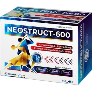 NEOSTRUCT-600, 60 kapsułek - zdjęcie poglądowe #1