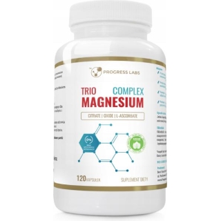 PROGRESS LABS Trio Magnesium complex, 120 kapsułek
