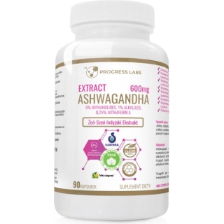 PROGRESS LABS Ashwagandha extract, 90 tabletek