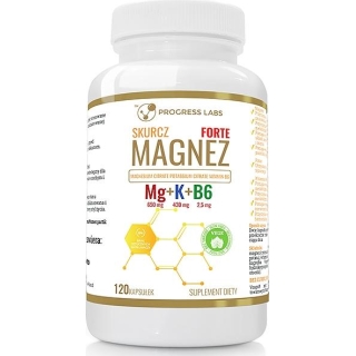 PROGRESS LABS Mg+K+B6 Forte, 120 kapsułek - zdjęcie poglądowe #1