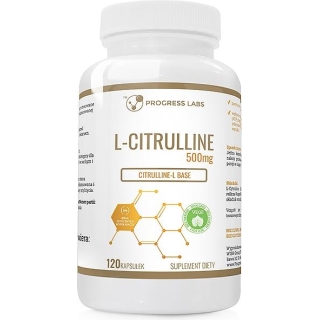 PROGRESS LABS L-Citrulline 500mg, 120 kapsułek
