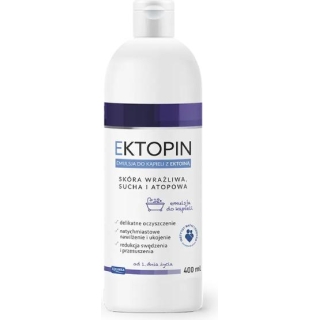 EKTOPIN Emulsja do kąpieli z ektoiną, 400ml - zdjęcie poglądowe #1