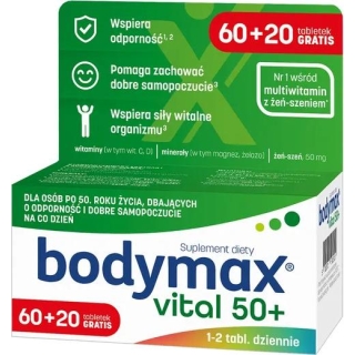 BODYMAX Vital, 80 tabletek