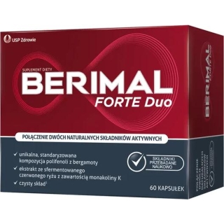BERIMAL Forte Duo, 60 kapsułek