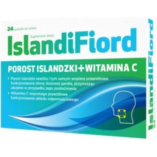ISLANDIFIORD pastylki do ssania, 24 sztuki - zdjęcie poglądowe #1
