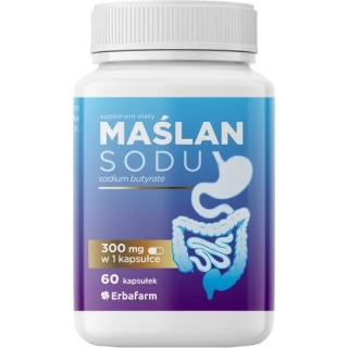 ERBAFARM Maślan Sodu 300, 60 kapsułek - zdjęcie poglądowe #1