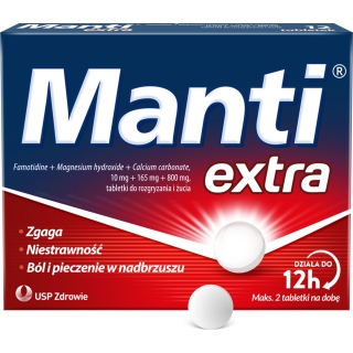 Manti Extra 12 tabletek do rozgryzania i żucia - zdjęcie poglądowe #3