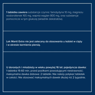 Manti Extra 12 tabletek do rozgryzania i żucia - zdjęcie poglądowe #4