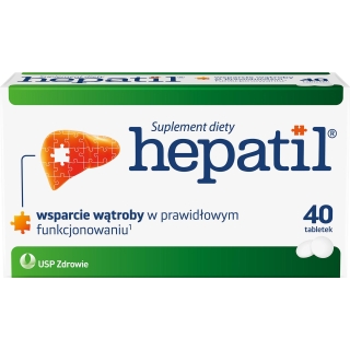 Hepatil 0,15 g 40 tabletek - zdjęcie poglądowe #1